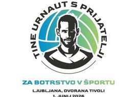 Dobrodelni odbojkarski spektakel s Tinetom Urnautom v Tivoliju