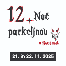 Noč parkeljnov v Goričanah