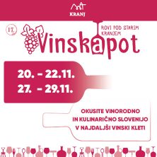 Vinska pot v rovih pod starim Kranjem