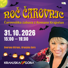 Noč čarovnic za otroke v Kranjski Gori