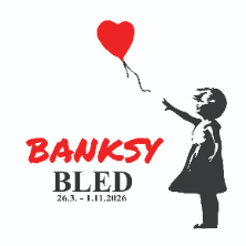 Banksy na Bledu