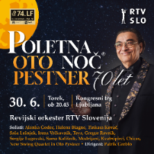 POLETNA NOČ: Oto Pestner - 70 let