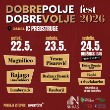 DOBREPOLJE DOBREVOLJE FEST 2026