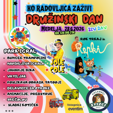 Festival Ko Radovljica zaživi 2026 - Družinski dan