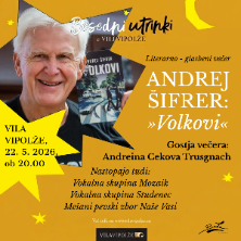 Andrej Šifrer - predstavitev knjige Volkovi