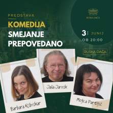 Komedija: Smejanje prepovedano - Mojca Partljič, Barbara Ribnikar, Ja&scaron;a Jamnik
