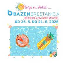 Bazen Brestanica sezonska vstopnica 2026