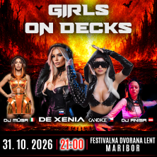 Girls on decks