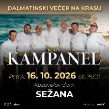 Klapa Kampanel - Dalmatinski večer na krasu - Sežana