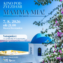 Kino pod zvezdami: Mamma Mia!