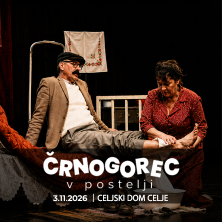 Črnogorec v postelji, Celje