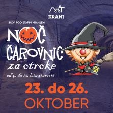 Halloween for Children in the Tunnels under the Old Town of Kranj