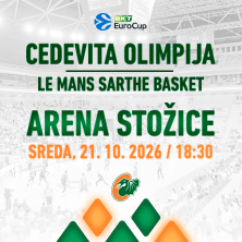 Cedevita Olimpija : Le Mans