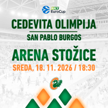 Cedevita Olimpija : Burgos