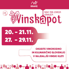 Vinska pot v rovih pod starim Kranjem