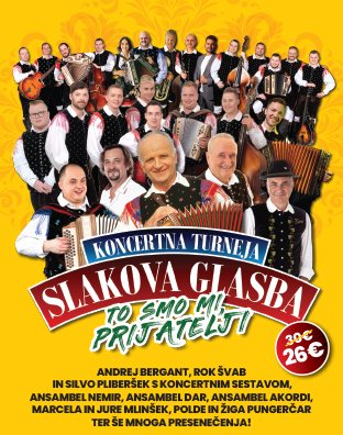 Koncertna turneja - Slakova glasba