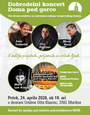 Dobrodelni koncert Doma pod gorco