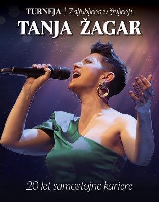 Tanja Žagar - Turneja Zaljubljena v življenje