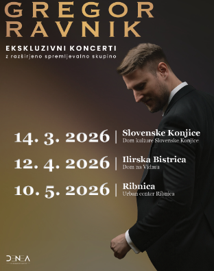 Gregor Ravnik ekskluzivni koncerti