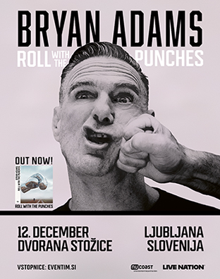 Bryan Adams: Roll with the Punches @ Ljubljana.