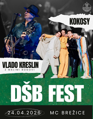 D&Scaron;B Fest 2026 | Vlado Kreslin in Kokosy