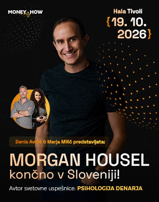 Morgan Hausel končno v Sloveniji!