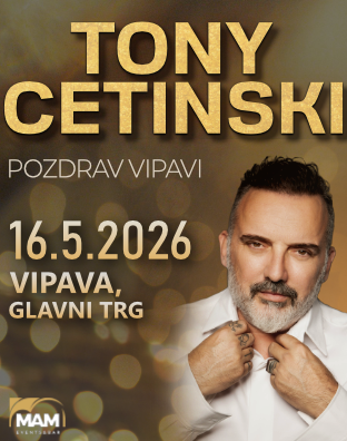 Pozdrav Vipavi 2026: Tony Cetinski