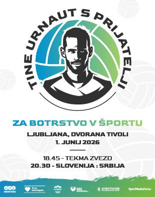 Tine Urnaut s prijatelji za botrstvo v &scaron;portu