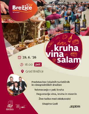 Dan kruha, vina in salam '26