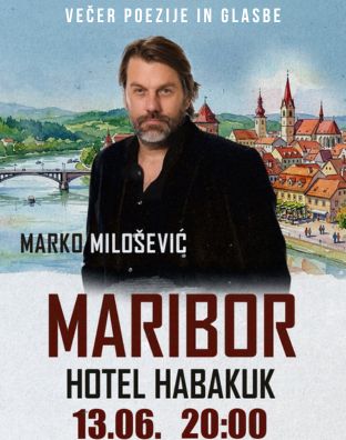 Večer poezije in glasbe: Marko Milo&scaron;ević