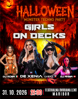 Girls on decks