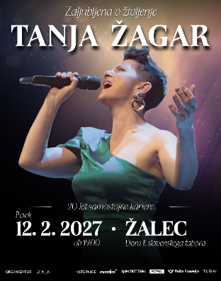 Tanja Žagar, koncert Žalec
