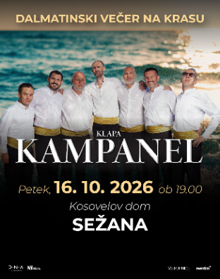 Klapa Kampanel - Dalmatinski večer na krasu - Sežana