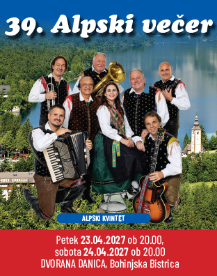 39. Alpski večer v Bohinju