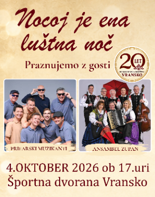 Nocoj je ena lu&scaron;tna noč