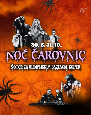 Noč čarovnic - Tradicionalna zabava Koper 2026
