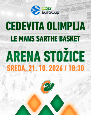 Cedevita Olimpija : Le Mans