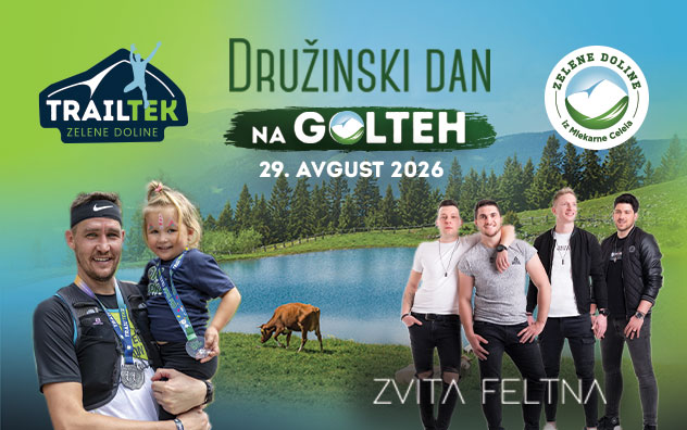 Družinski dan s Trail Tekom Zelene Doline
