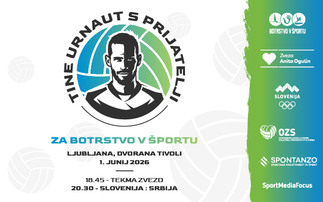 Tine Urnaut s prijatelji za botrstvo v &scaron;portu