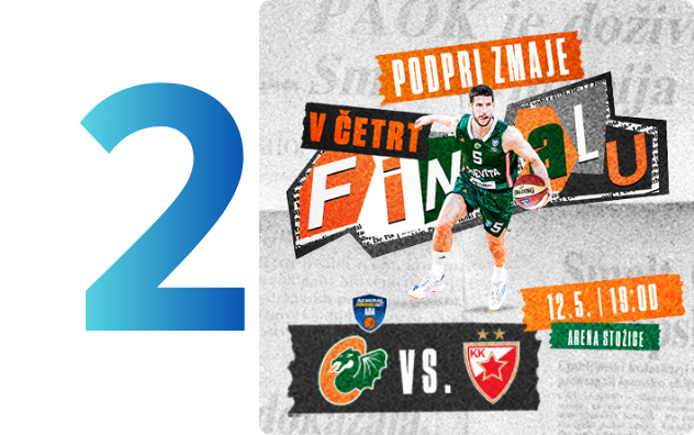 Cedevita Olimpija : Crvena zvezda