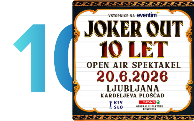 Joker Out - 10. Obletnica