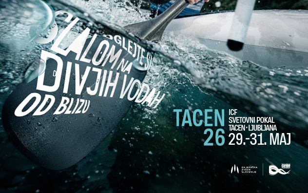 ICF svetovni pokal  v slalomu-Tacen 2026