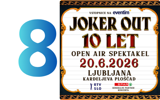 Joker Out - 10. Obletnica