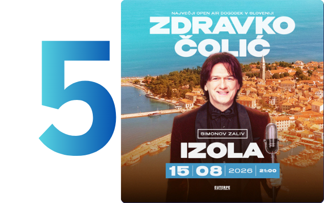 Zdravko Čolić, Izola
