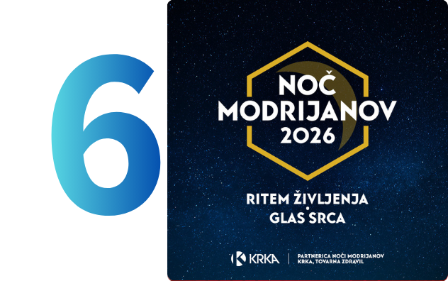Noč Modrijanov 2026