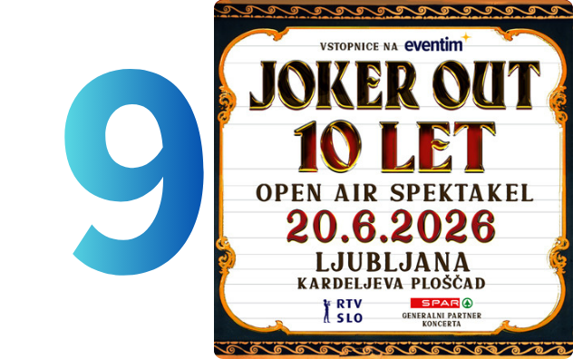Joker Out - 10. obletnica