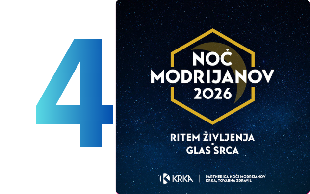 Noč Modrijanov 2026
