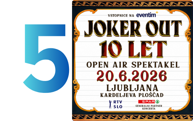 Joker Out - 10. obletnica