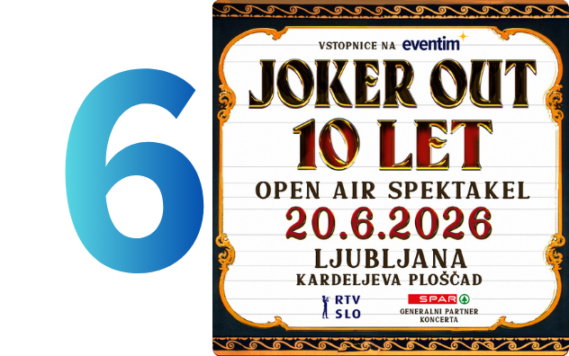 Joker Out - 10. obletnica