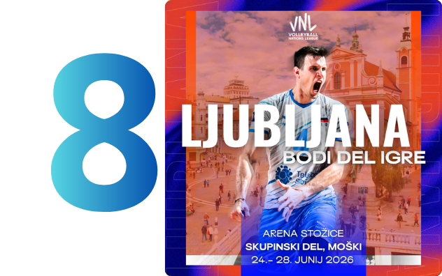 SLO : BRA | Odbojkarska Liga narodov